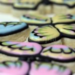 decorated butterfly cookies