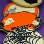 Halloween decorated cookies