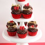 Valentines Day Cupcakes on Tier