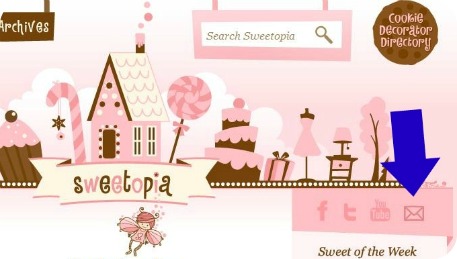 picture of where to sign up for sweetopias post updates