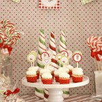 Candy Christmas Party Table