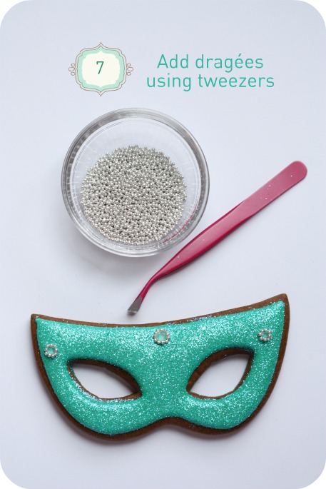 Mardi Gras Mask Cookies – With Sprinkles on Top