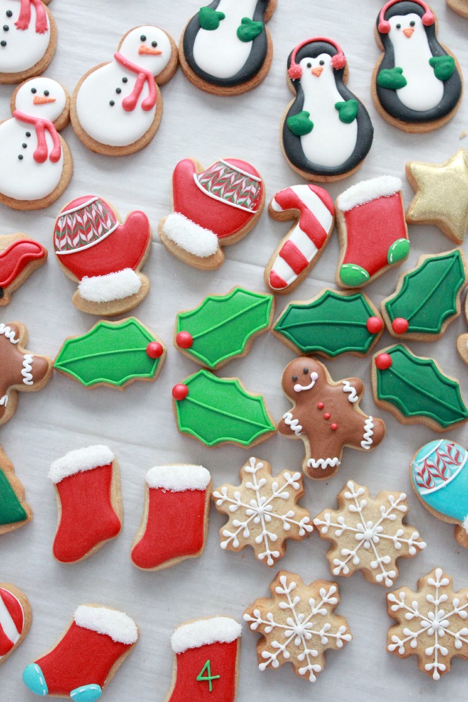 Mini Advent Calendar Cookies | Sweetopia