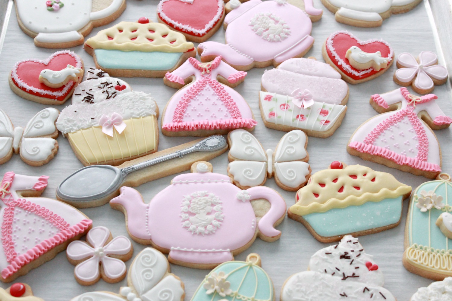 High Tea Party Decorated Cookies Sweetopia