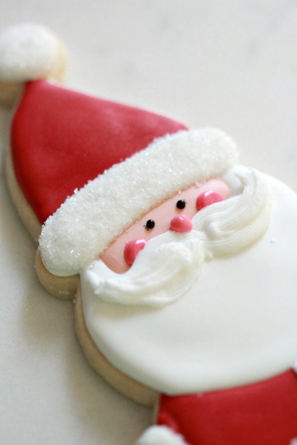 Santa Cookie and Candy Cane Cookie Recipe