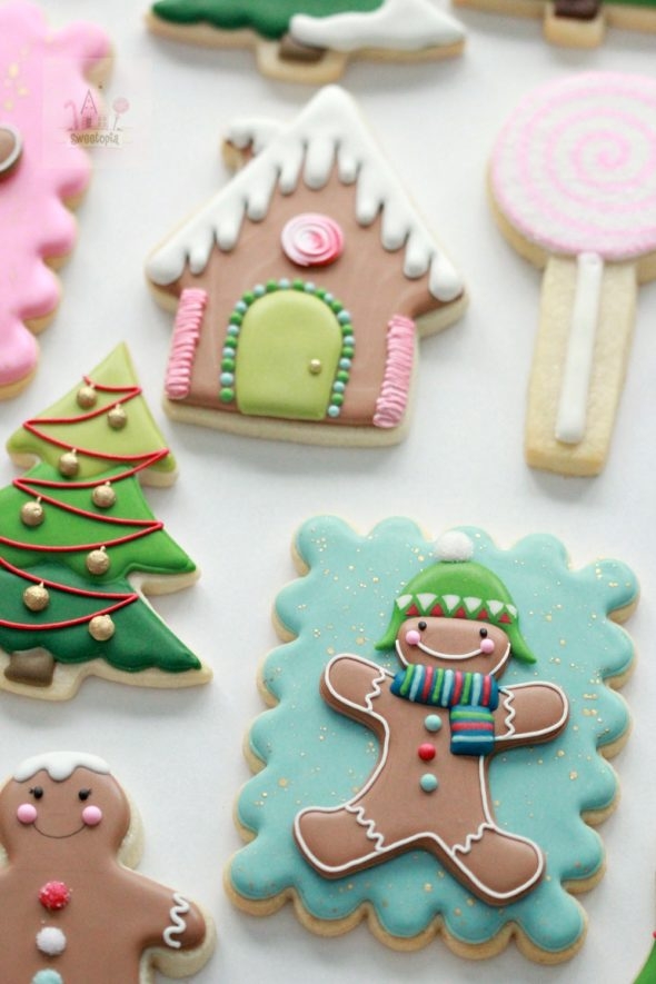 Holiday Decorated Cookies