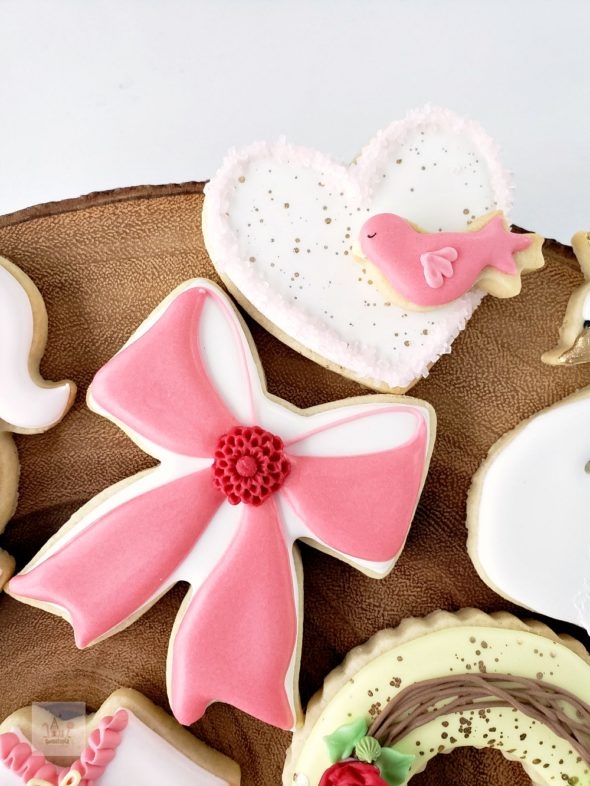 Valentine Decorated Cookies