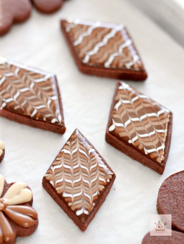 Video Tutorial Simple Chocolate Box Cookies