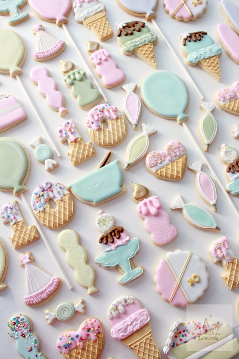 Confetti Cut Out Sugar Cookie Recipe | Sweetopia