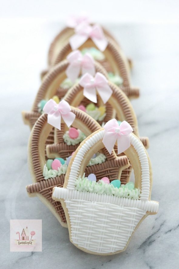 Basket Decorated Cookies