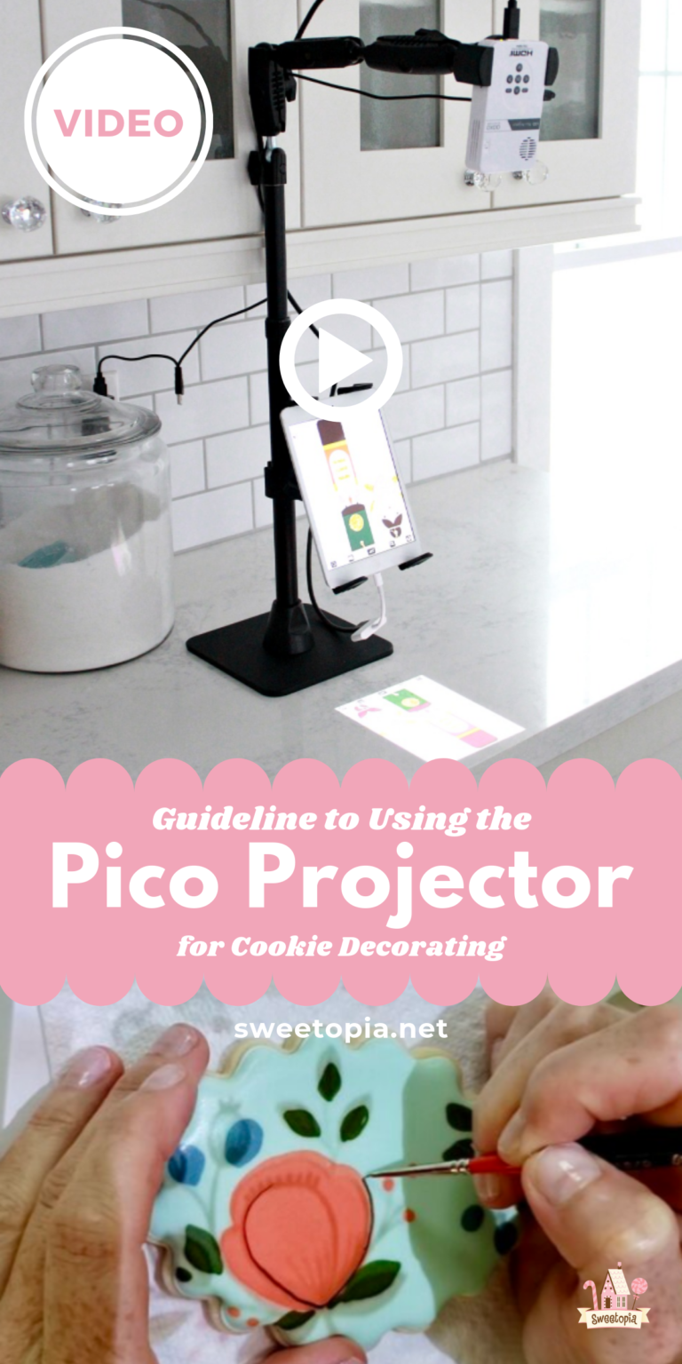 Using a Pico Projector (Video Tutorial) Sweetopia