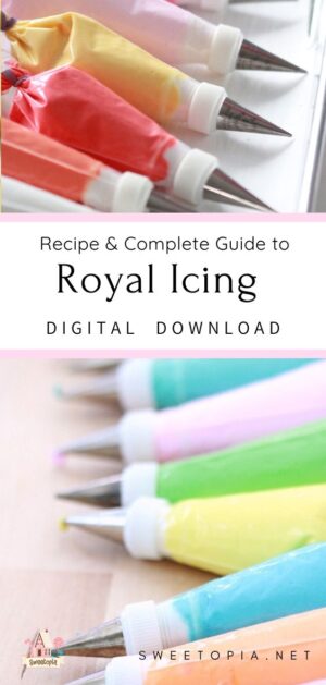 Digital Download – Royal Icing Consistency Guide | Sweetopia