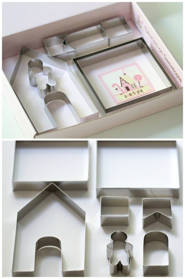 Simple Gingerbread House Cutter Kit