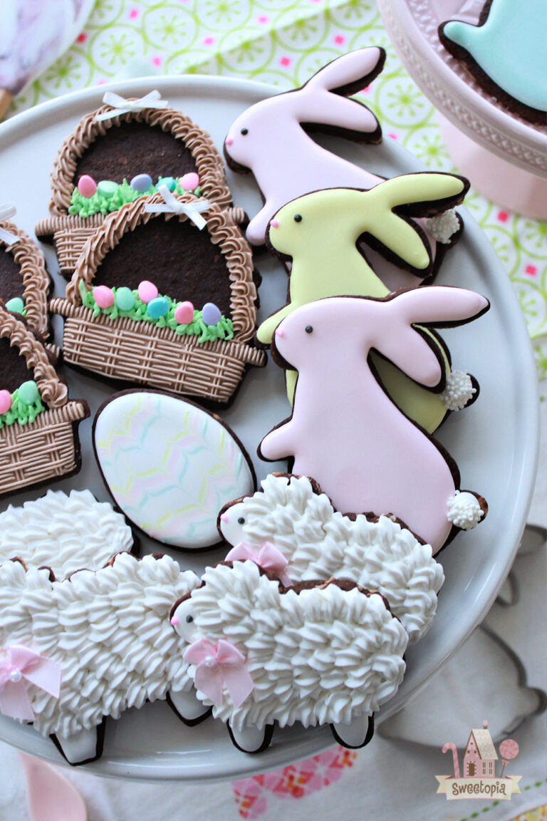 (Video) How to Decorate Simple Easter Cookies with Royal Icing – Simple ...