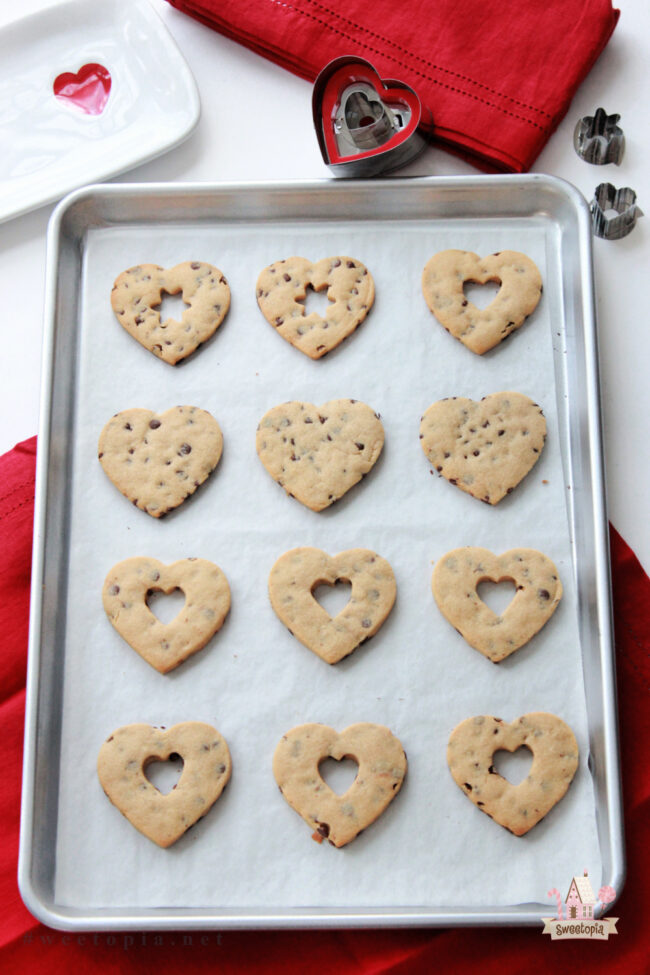 Peanut Butter Chocolate Cut Out Cookie Recipe | Sweetopia