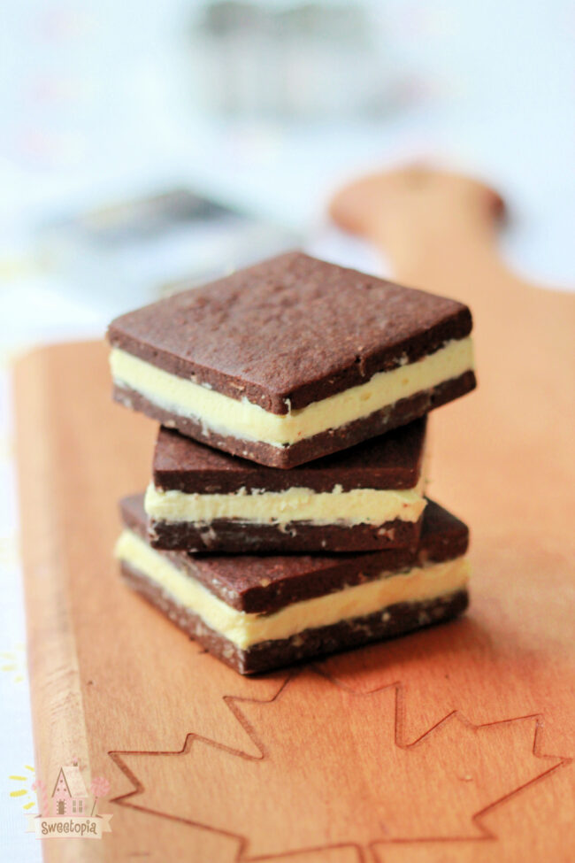 Nanaimo Bar Sugar Cookie Recipe (Cut Out Cookies with Custard Icing ...
