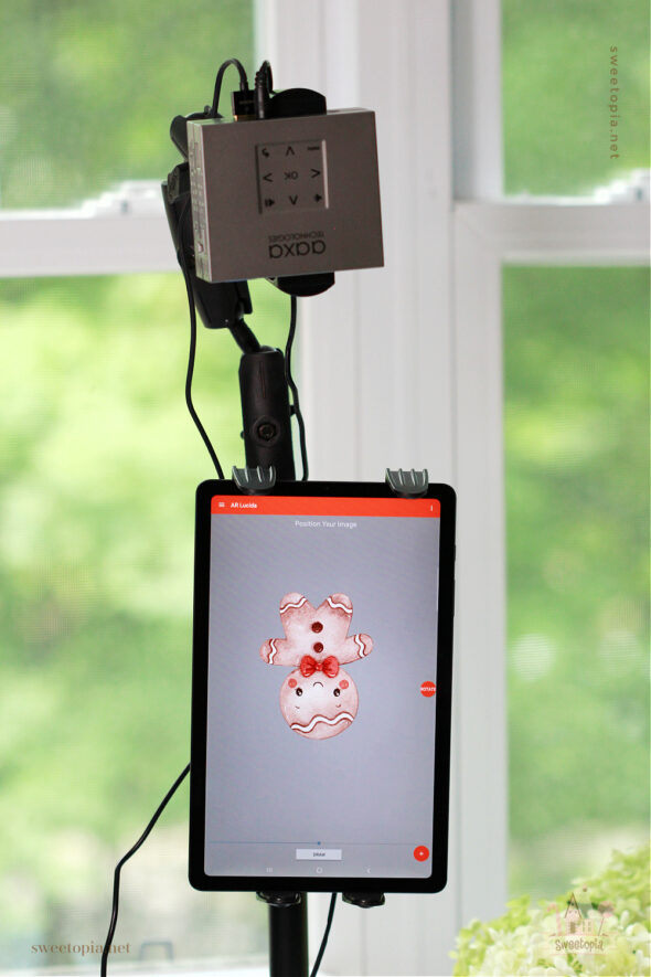 CAMERA LUCIDA APP FOR COOKIE DECORATING, NO PROJECTOR NEEDED