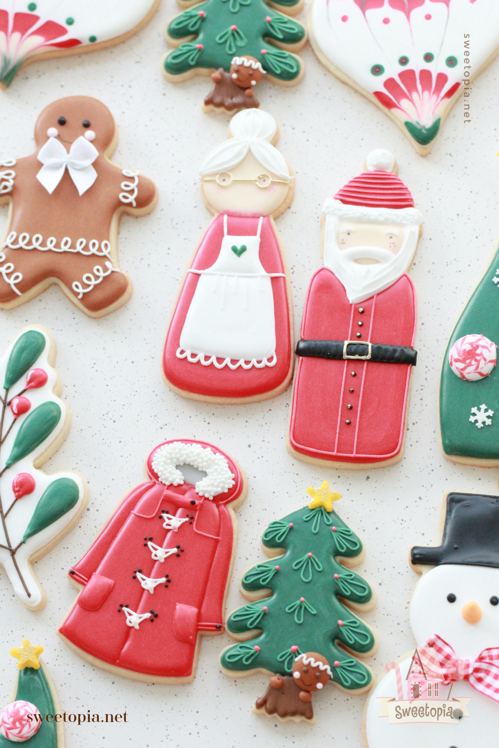 Decorated Christmas Sugar Cookies Sweetopia